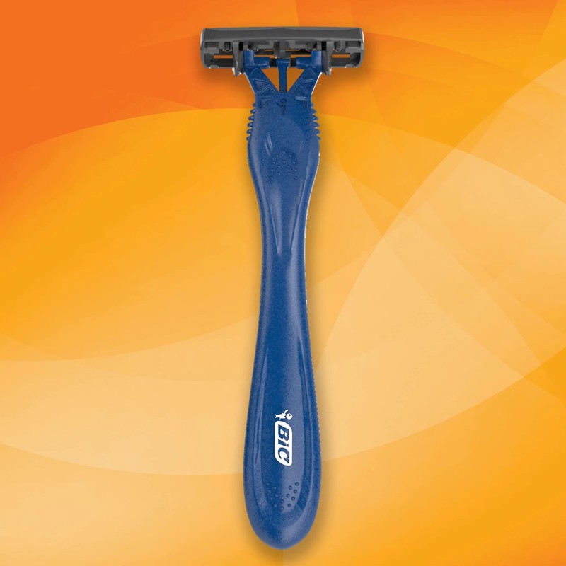 BIC Comfort 3 Advanced Men's Disposable Razor, Triple Blade, Pack