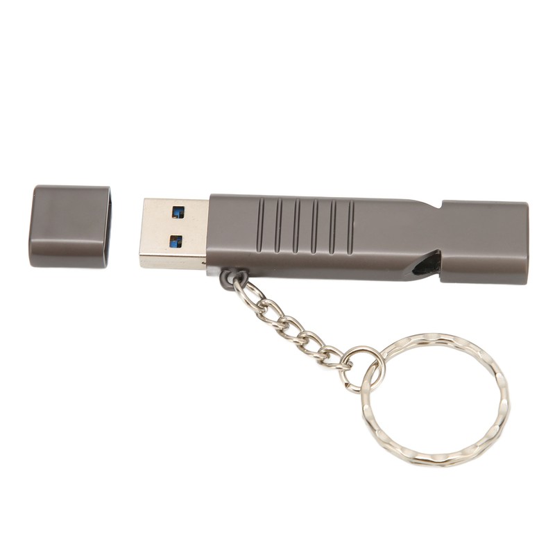 Whistle Flash Drive SOS Outdoor Waterproof 120dB Sound Multifunction Zinc