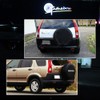 GTINTHEBOX Red Lens LED Rear Fog Bumper Reflector Brake Tail