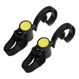 Totority Stroller Hooks for Hanging Bag Shopping Universal Stroller Bag Hooks Simple Design