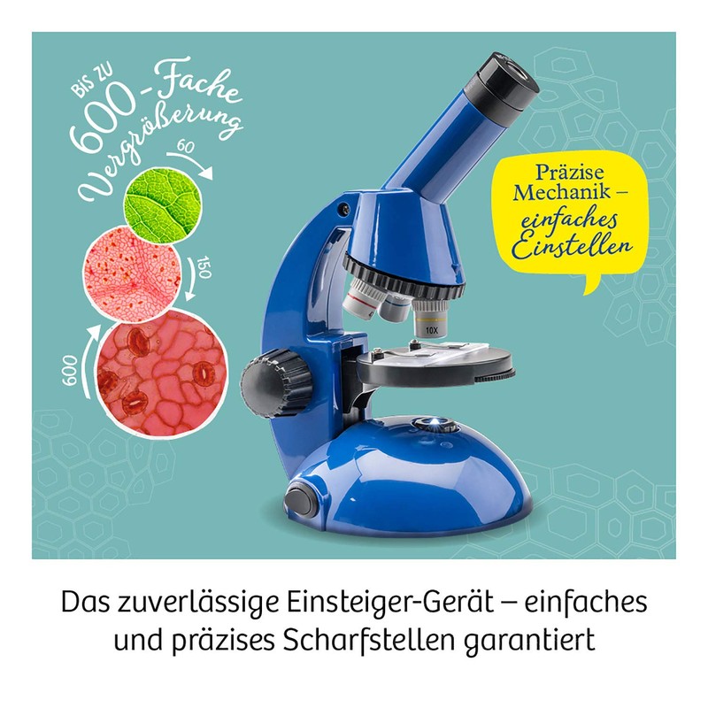 KOSMOS 636050 Explorer Microscope Experiment Box for Children