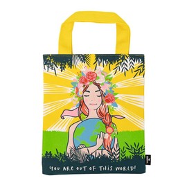 moses. Basically it's magic Bookbag Flowers, Small Carry Bag Made of 100% Cotton, Gift Packaging for Books, Beautiful Gift for Viel Readers, Bookworms and Book Fans, Protection for Books