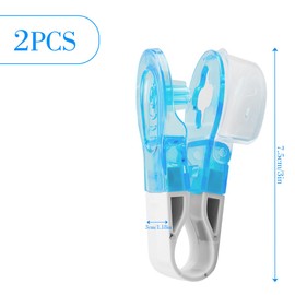 2Pcs Pill Taker Remover, GLADFRESIT Portable Pill Popper for Blister Packs, Pill Puncher with Container Easy to Take Out from Tablet Assistance Tool for Elder