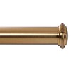 Ivilon Window Curtain Rod Decorative End Cap Design, 1 Inch