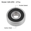 sourcing map 628-2RS Deep Groove Ball Bearings Z2 8mm X