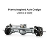 INJORA +4mm Planet Axles with Double Joint Shafts & Brass