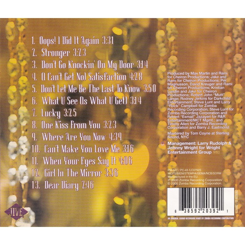 Oops!... I Did It Again-CD