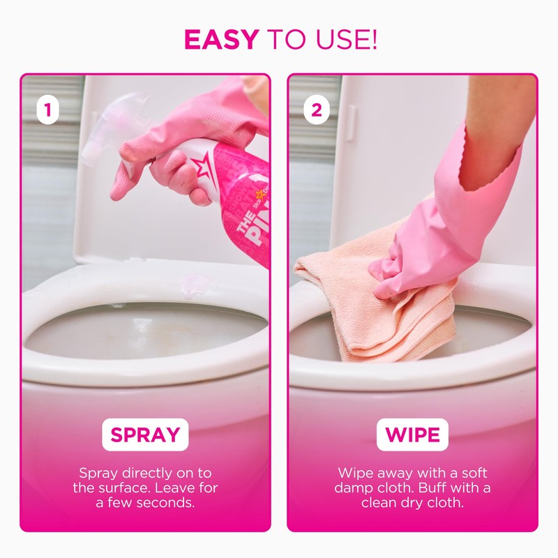 Stardrops - The Pink Stuff Miracle Bathroom Foam Cleaner, 30