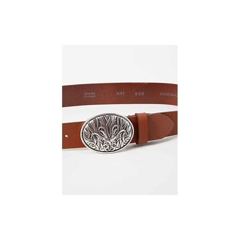 MGM Women's Legno 100164 Plain Belt, Brown (Cognac 950-4), 42