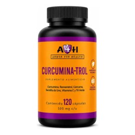 Suplemento A4h Resveratrol Curcumina Antioxidante 120 Caps