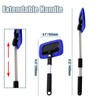 Rierdge Windshield Cleaning Tool Car Window Cleaner with Extendable Long