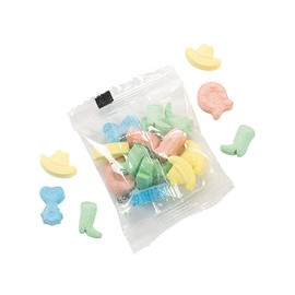 Fun Express Cowboy Shaped Candy Fun - VBS Vacation Bible School Supplies/Decor Packs (57 pack)