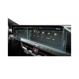 BIXUAN (4PCS) 2025 Kia K4 Screen Protector - For K4 (LX/LXS/EX/GT-Line/GT-Line Turbo) 12.3Inch Touchscreen Cover, 2025 K4 Accessories Navigation HD Transparent Nano Film Anti-Fingerprints Scratch