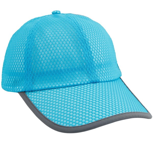 squaregarden Baseball Cap Hat,Running Golf Caps Sports Sun Hats Quick Dry Lightweight Ultra Thin,Blue(Mesh Hat),One Size