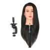 Bellrino Maniqui Cabeza Cabello Natural Castaño Oscuro 60 Cm Bellrino