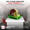 Acrylic Display Case for Full Size Football Helmet Premium Football