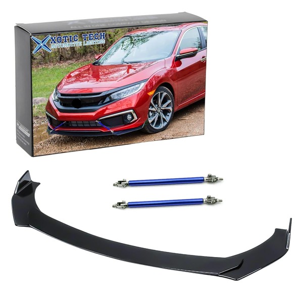 x xotic tech Front Bumper Lip Chin Spoiler Splitter Diffuser