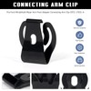 4Pcs Windshield Wiper Arm Pivot Adapter Connecting Arm Clip Replace