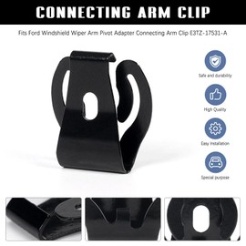 4Pcs Windshield Wiper Arm Pivot Adapter Connecting Arm Clip Replace Parts Compatible with Ford Wiper Arm Clip, Replace E3TZ-17531-A / E3TZ17531A