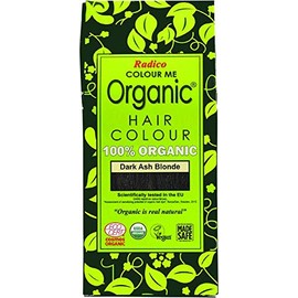 Radico Colour Me Organic Plant Hair Dye Dark Ash Blonde (Organic, Vegan, Natural Cosmetics) Dark Ash