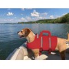 Queenmore Dog Life Jacket, Large Dog Life Vest for Swimming,