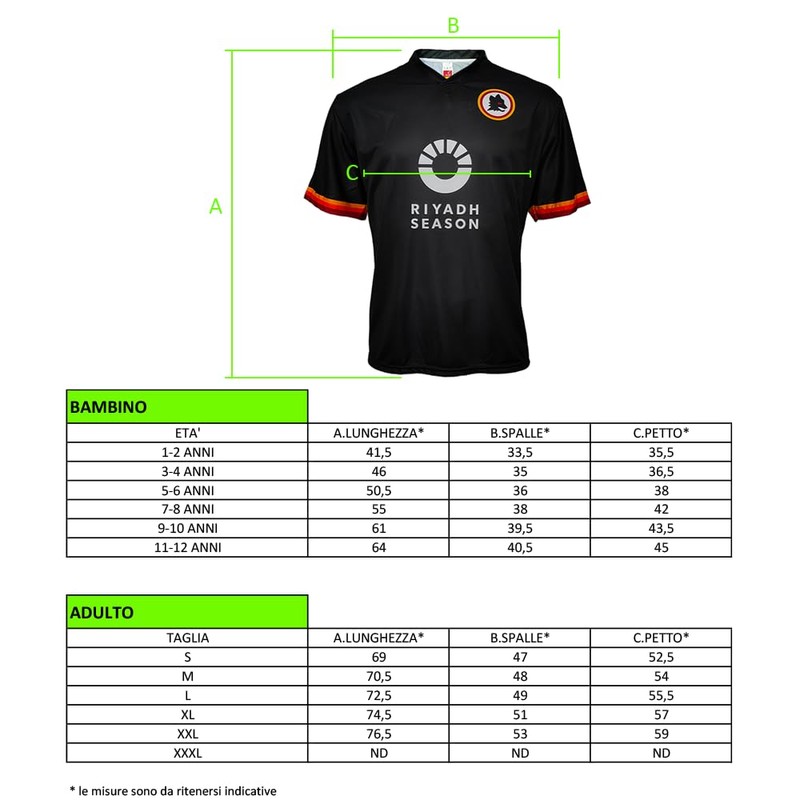 AS Roma Maglia Replica Ufficiale 23/24, Blank Third Riyadh, 10
