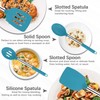 Silicone Spatula Spoon Set for Cooking, Food Grade BPA Free