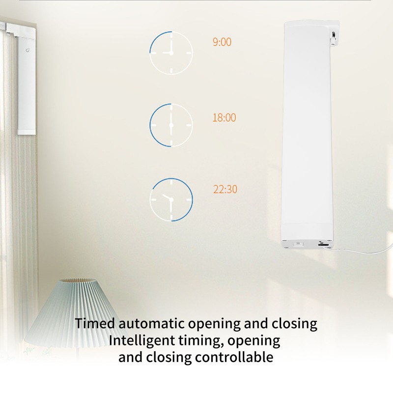 WiFi Smart Curtain Motor Ultra Silent Remote Control Electric Curtain
