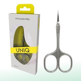 STALEKS UNIQ SQ-10/3 - Tijeras para cutículas (hoja curvada clásica)