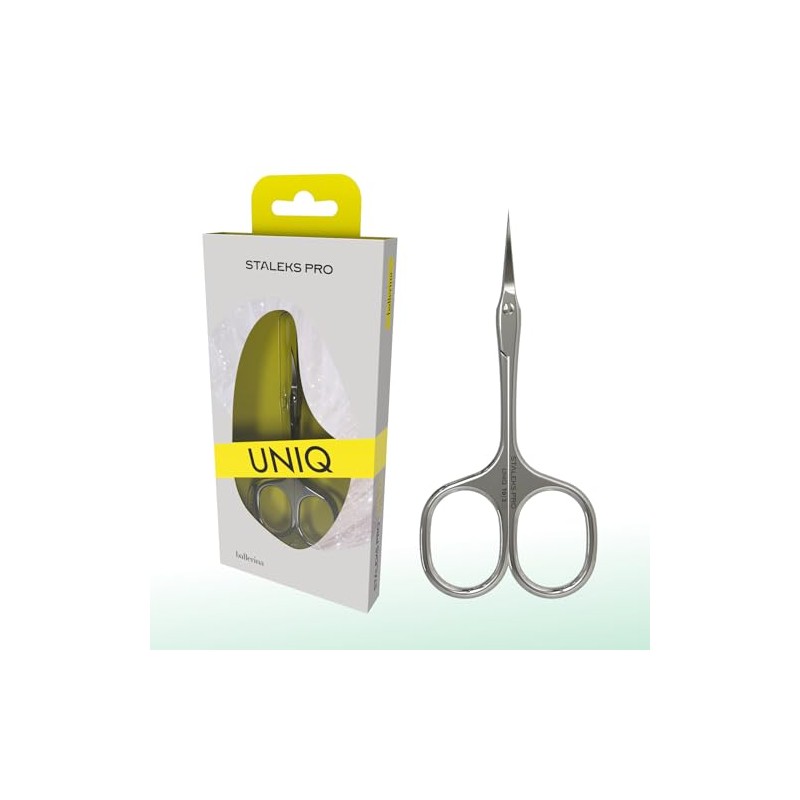 STALEKS UNIQ SQ-10/3 - Tijeras para cutículas (hoja curvada clásica)