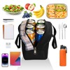 Lunch Bag for Women Men Cute Tote Bags Reusable Insulated