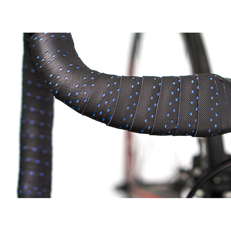 CNCLOL Road Bike Handlebar Tapes,2350mm Bicycle Handlebar Tapes,Blue