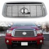 JENEROUMAN Chromed Front Upper Bumper Grille Assembly Compatible With 2010-2013