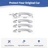 JOSHELA for Silverado Door Handle Cover Trim for Chevy Silverado/Tahoe