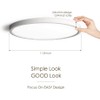 TALOYA 4 Pack of Flush Mount Ceiling Light 12 Inch