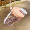 590ml Fitness Sport Water Bottle Leakproof Shaker Cup Drinking Bottle