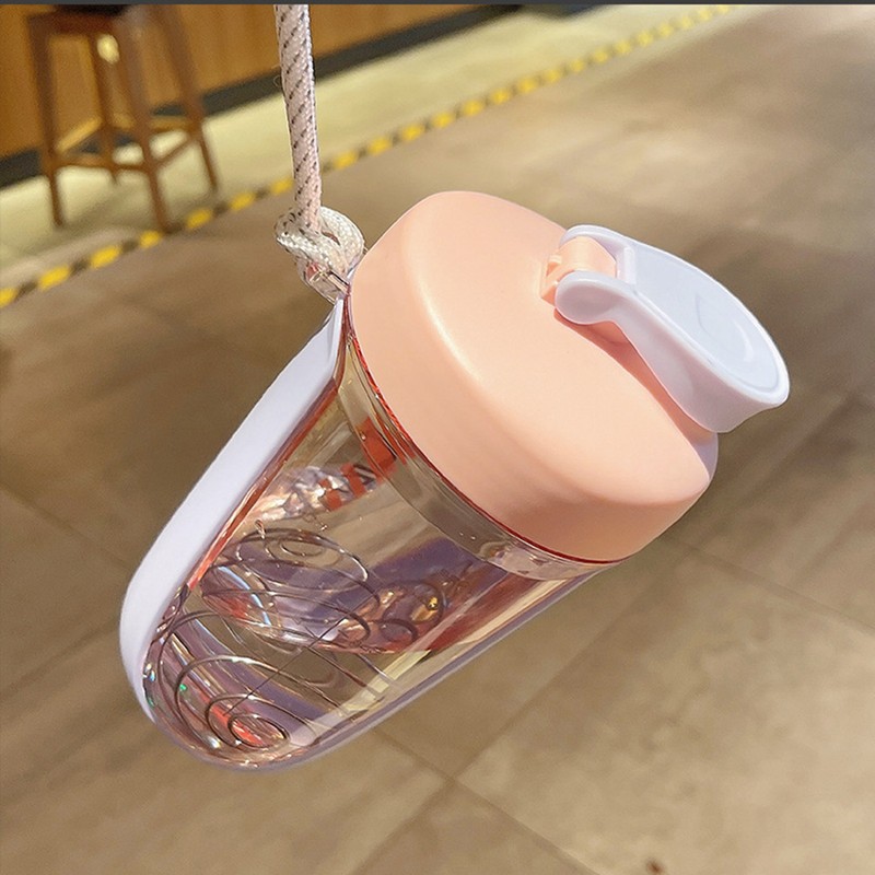 590ml Fitness Sport Water Bottle Leakproof Shaker Cup Drinking Bottle