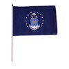 Air Force Emblem 12"x18" Stick Flag (6)