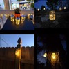 Mason Jar Solar Lantern Lights, 8 Pack 30 LED Bulbs