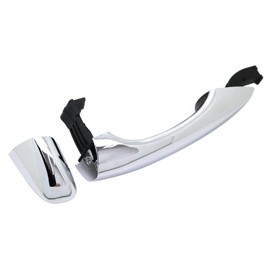 Tiny Force Exterior Chrome Outside Door Handle LH Rear Left Driver Side Compatible with Kia Sorento 2016-2020 EX, L, LX, S, SX 2.4L L4 3.3L V6 Replace 82651C5010