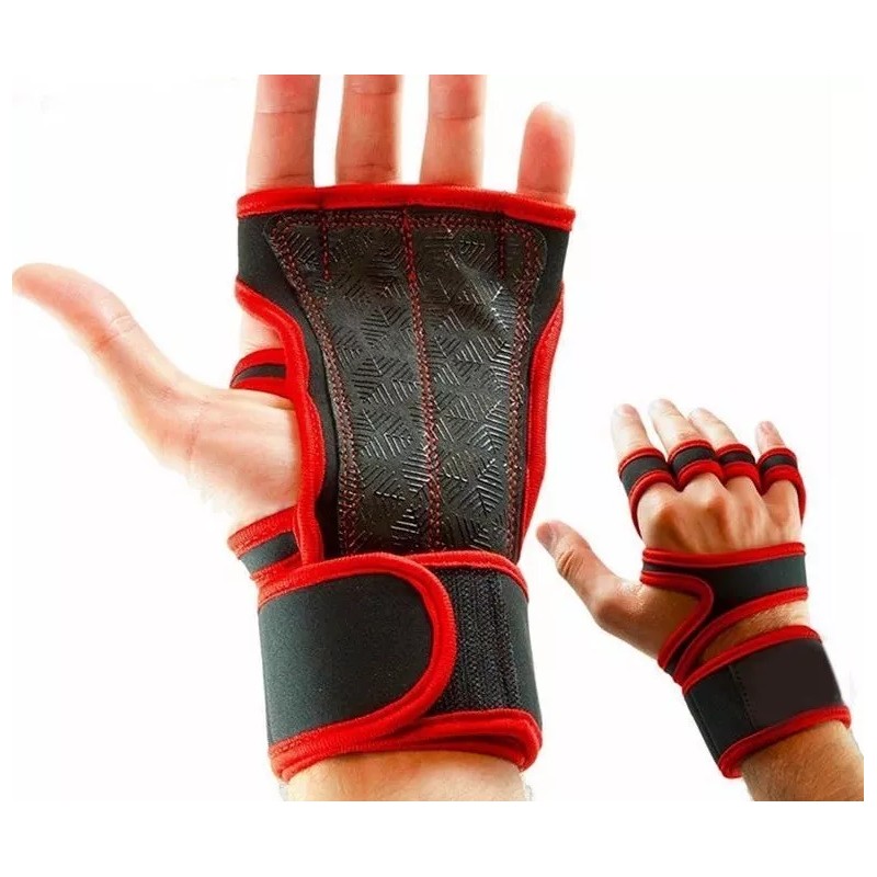 CP-SD0 Guantes Con Muñequera Gym Crossfit Calidad Premium
