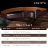 XZQTIV TSA Belt For Men Metal Free Dress Belts Hypoallergenic