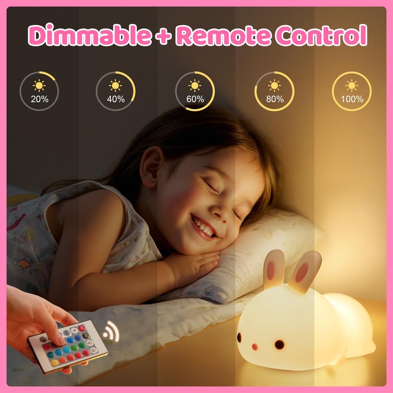 One Fire FeelNight Cute Night Light+Gifts for Teen Girls