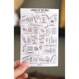 Books of the Bible Sticker [Book Kind] Decor Decorative - Quantity: 1