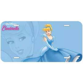 Cinderella Aluminum Novelty Auto License Plate