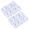 Audiophans Mini Size Breadboard 170 Holes 47mm x 35mm White