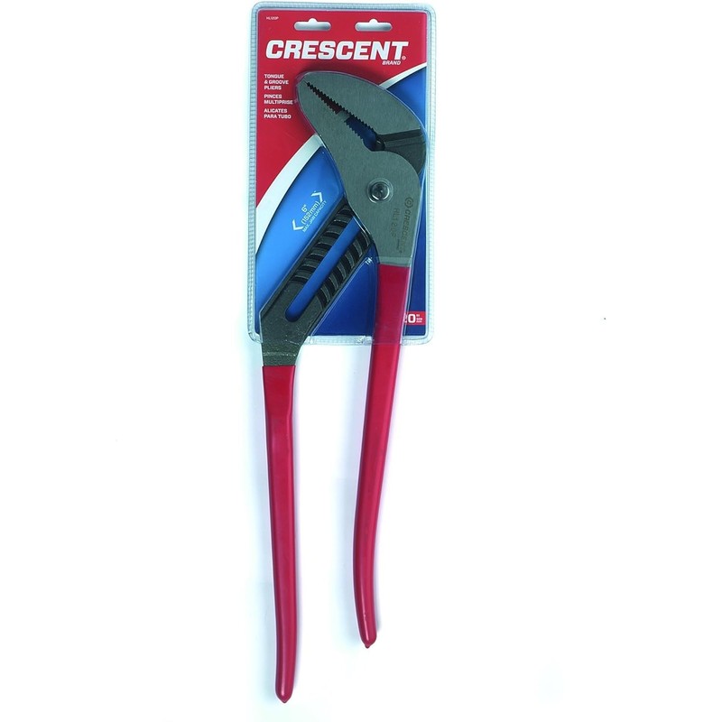 Crescent Tongue & Groove Plier - Straight Jaw 20 Inch