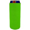 Blank Magnetic Slim Can Coolie (Bright Green, 2 Pack)