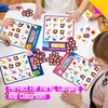 SpriteGru Alphabet & Numbers Bingo Game, Upper/Lowercase Letters, 52 First