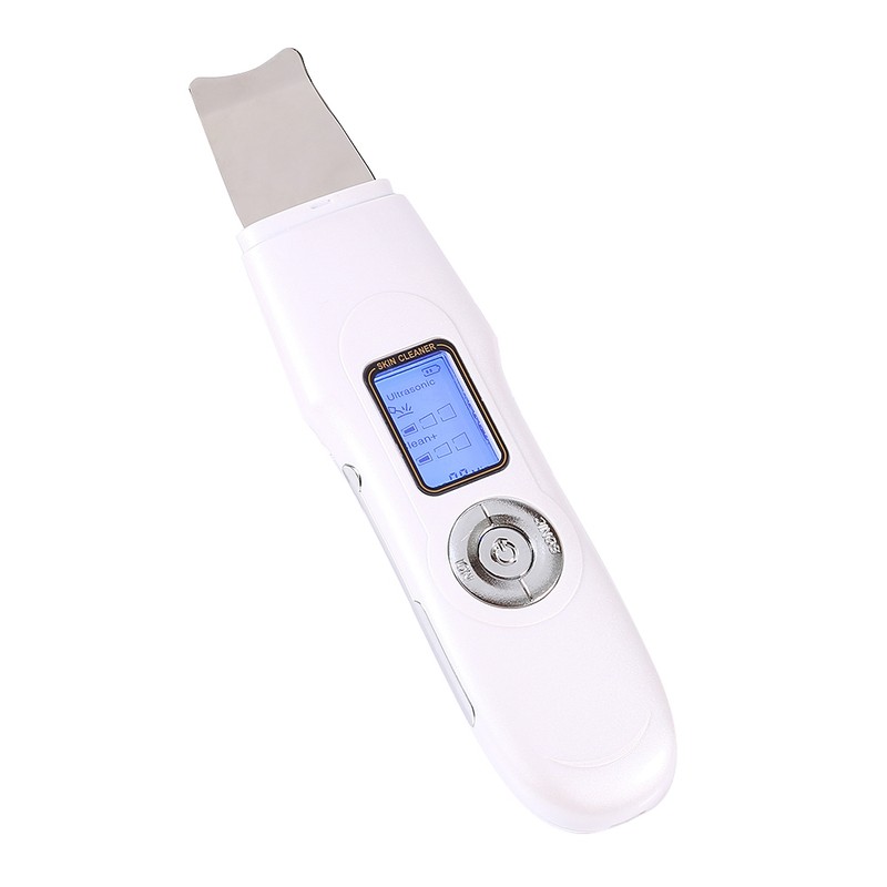 Rechargeable Ultrasonic Facial Skin Pore Clean Scrubber Exfoliator Beauty Machine